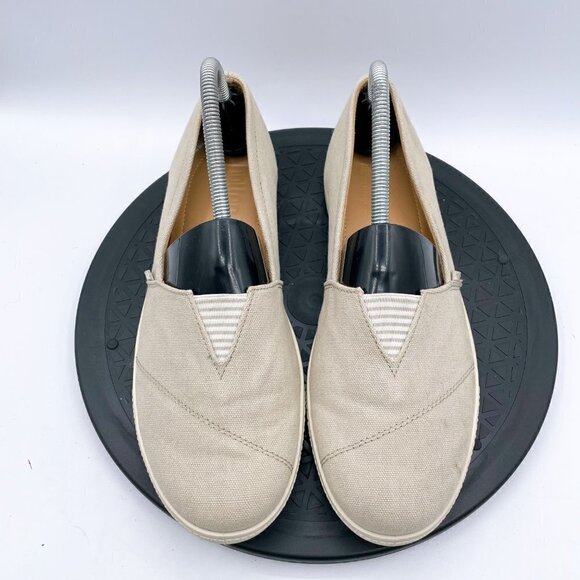 Hotter Laurel Women's beige Flats slip on sneakers women's shoes size 8.5 - Picture 8 of 11
